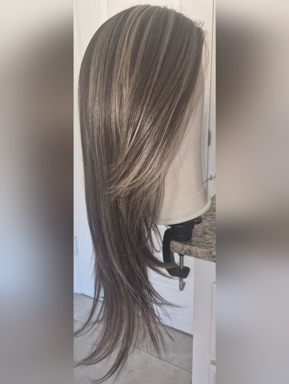 Belle Tress Stella V Wig | Hand Tied | Extended Lace Front | Toasted Walnut